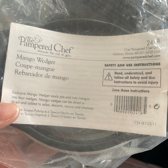 Pampered Chef Kitchen Nib Pampered Chef Mango Wedger Poshmark